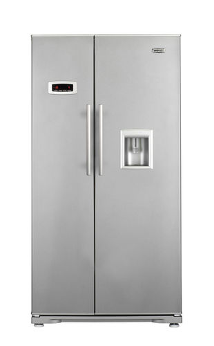 Amerikanischer Kühlschrank - GNEV220AP - Beko - für Privatgebrauch / freistehend / Edelstahl