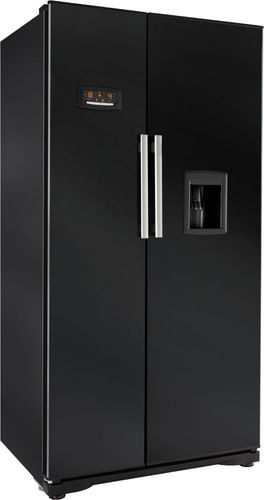 Amerikanischer Kühlschrank - GNEV221AP - Beko - für Privatgebrauch / Einbau / schwarz
