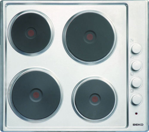 Elektrisches Kochfeld - HIZE64101 - Beko - mit 4 Kochfeldern / Einbau / mit Drehknöpfen