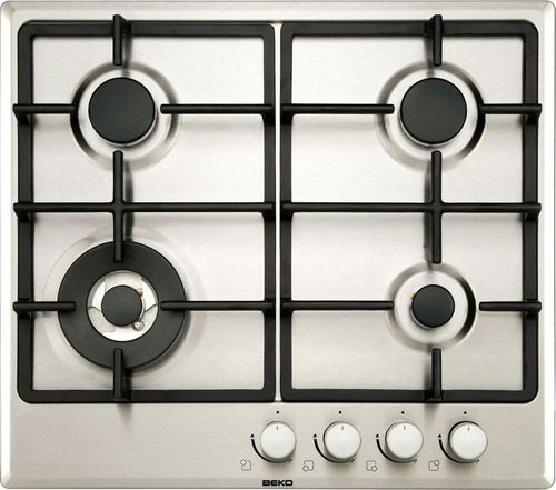 Gaskochfeld - HIMW64225 - Beko - mit 4 Kochfeldern / Einbau / mit Drehknöpfen