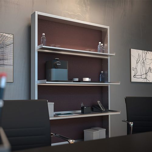 Freistehendes Ablagemöbel - QADRO - ICF - für Büro / Contract / für Bibliotheken