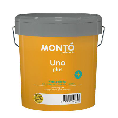 Dekorfarbe - UNO+ - PINTURAS MONTO - für den Innenraum / für Außenbereich / für Decke