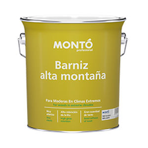 Schutzlack - BARNIZ ALTA MONTAÑA - PINTURAS MONTO - UV-beständig / für Holz / Hochglanz