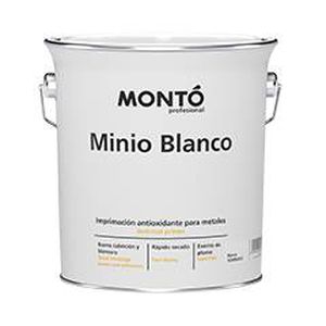 Grundierung für Metall - MINIO BLANCO - PINTURAS MONTO - Alkyd / für den Innenraum / Außen