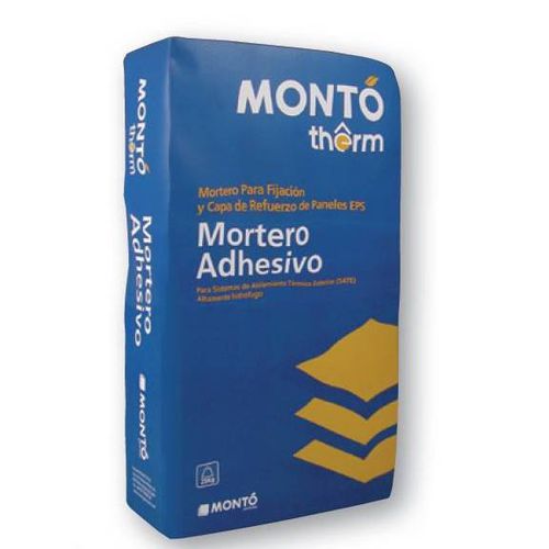 Selbstklebender Mörtel - White Adhesive - PINTURAS MONTO - für Beton / für Isolierplatten / Pulver