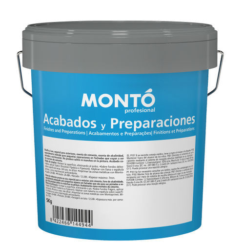 Wasserdichte Farbe - MONTOEPOX AQUA SANITARIO - PINTURAS MONTO - Endbearbeitung / für den Innenraum / für Wand