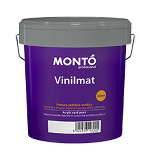 Endbearbeitungsfarbe - VINILMAT SB - PINTURAS MONTO - Innenbereich / für Außenbereich / für Wand