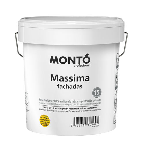 Schutzfarbe - MASSIMA - PINTURAS MONTO - Endbearbeitung / für den Innenraum / für Außenbereich