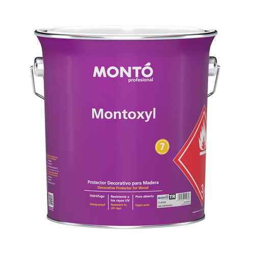 Schutzbearbeitung für den Außenbereich - MONTOXYL ULTRA SATINADO - PINTURAS MONTO - Innenbereich / für Holz