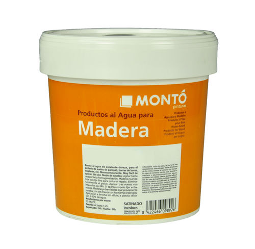 Grundierung für Holz - SELLADORA ACQUA BLANCA - PINTURAS MONTO - für Gips / für Zement / Acryl