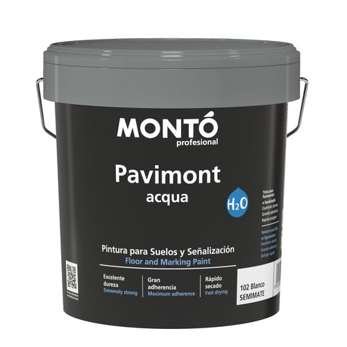 Schutzfarbe - PAVIMONT ACQUA - PINTURAS MONTO - Grundierung / für den Innenraum / für Außenbereich