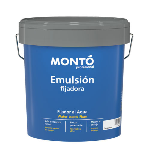 Grundierung für Mauerwerk - EMULSION FIJADORA - PINTURAS MONTO - für Ziegel / Mörtel / für Beton