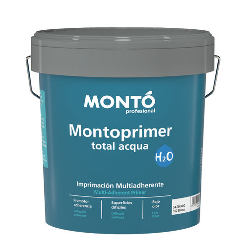 Grundierung für Holz - MONTOPRIMER TOTAL ACQUA - PINTURAS MONTO - für Gips / für Ziegel / für Zement