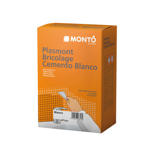 Reparaturmörtel - PLASMONT BRICOLAGE CEMENTO BLANCO - PINTURAS MONTO - für Verfugung / für Mauerwerk / für Zement