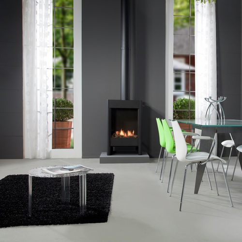 Gaskaminofen - FARUM - Faber - 4 kW / Multibrennstoff / freistehend