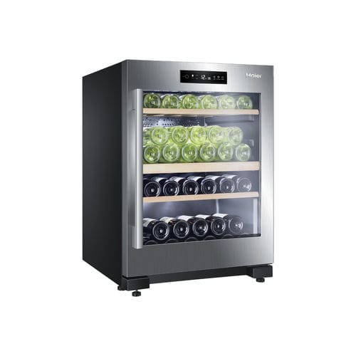Weinreifeschrank - WS50GDBI - Haier - freistehend / Metall / Holz