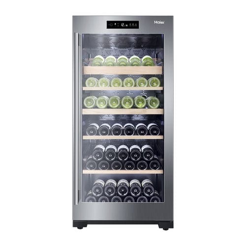 Weinreifeschrank - WS92GDBI - Haier - freistehend / Metall / Holz