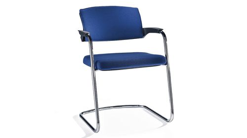Moderner Besucherstuhl - EL 100 - SITAG - Stoff / mit Überhang / für Gewerbegebrauch