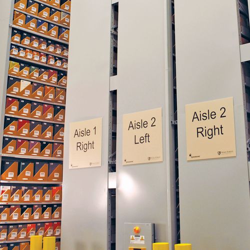 Verschieberegal für Lagerung - XTEND® - Spacesaver - für Archiv / Standard / Stahl