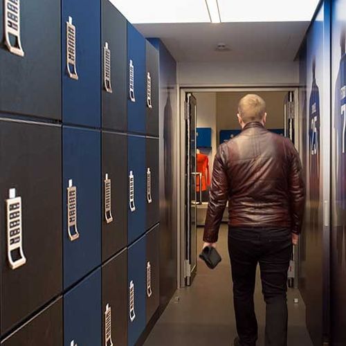Verschieberegal für Gewerbegebrauch - Spacesaver - Standard / Gemäldegitter