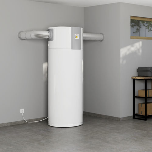 Luft-Wasser-Wärmepumpe - SHP-F 300 PREMIUM - STIEBEL ELTRON - Wohnbereich / Split / für Heißwasser