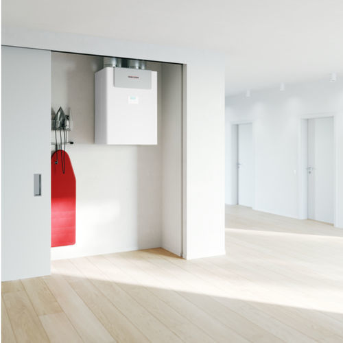Zentrales Lüftungsgerät - VRC-W 400 - STIEBEL ELTRON - Wohnbereich / für Haus / Klasse A+