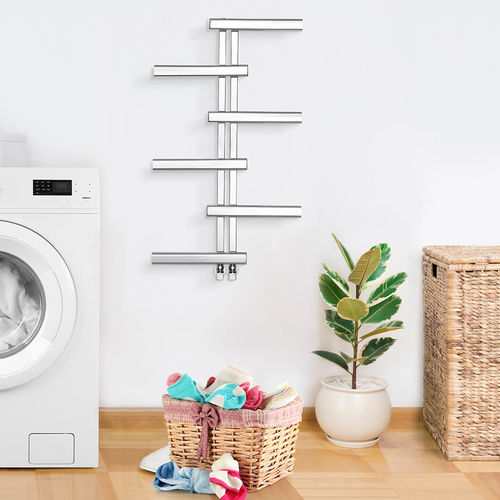 Heißwasser-Badheizkörper - MERCURY - HAMMAM DESIGN RADIATOR - elektrisch / modern / Edelstahl