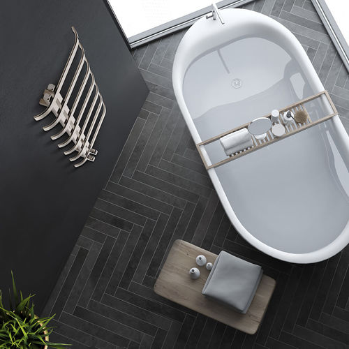 Heißwasser-Badheizkörper - Magnolia - HAMMAM DESIGN RADIATOR - 0...500 w / modern / Edelstahl