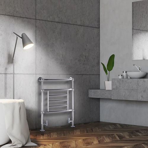 Heißwasser-Badheizkörper - Malibu  - HAMMAM DESIGN RADIATOR - 0...500 w / modern / Edelstahl