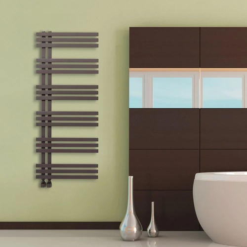 Elektrischer Badheizkörper - Vista  - HAMMAM DESIGN RADIATOR - 0...500 w / modern / Edelstahl