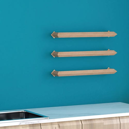 Elektrischer Badheizkörper - Kibele  - HAMMAM DESIGN RADIATOR - 0...500 w / modern / Edelstahl