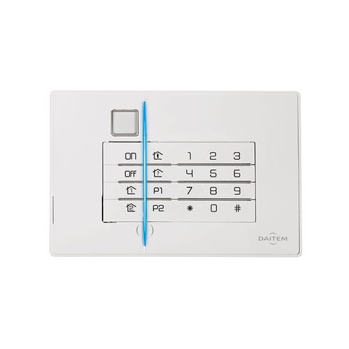 Bedientastatur für Alarmsysteme - SH640AX - ATRAL - DAITEM - wandmontiert