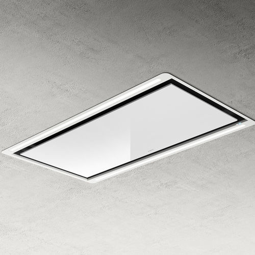 Deckenmontierter Dunstabzug - HILIGHT GLASS - Elica - Abluft / geräuscharm / mit integrierter Beleuchtung
