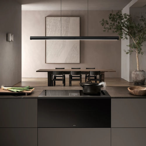 Hängelampe - LUNA - Elica - Aluminium / modern / mit Kabel