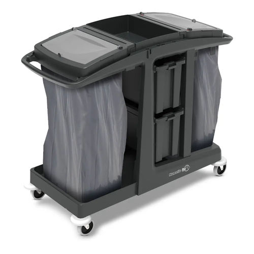 Reinigungswagen - ECO-Matic EM6 - Numatic - Abfall / für Gewerbegebrauch / Polypropylen