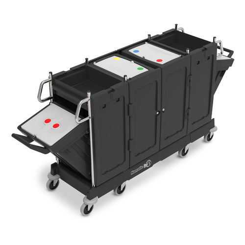 Reinigungswagen - PRO-Matic PM34 - Numatic - Abfall / für Gewerbegebrauch / Polypropylen