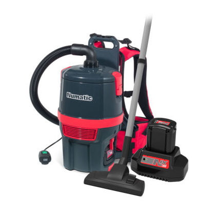 Staubsauger zur beruflichen Nutzung - RSB150NXH - Numatic - rückengetragen / Trocken / Akku