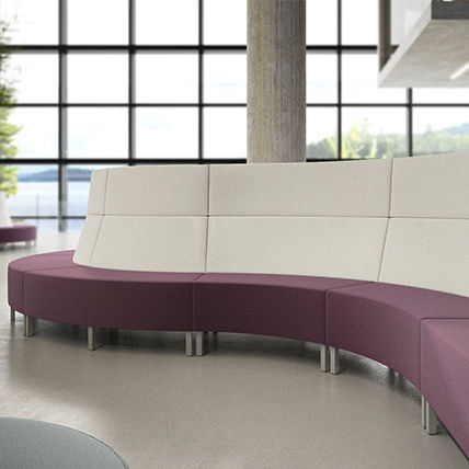 Modulare Polsterbank - UNIFY - Office Furniture Group - modern / Polyurethanschaum / für Gewerbegebrauch
