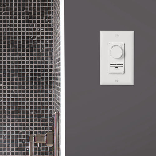 Schalter für Belüftung - DD500W - BROAN - Dreh / Einbau / modern