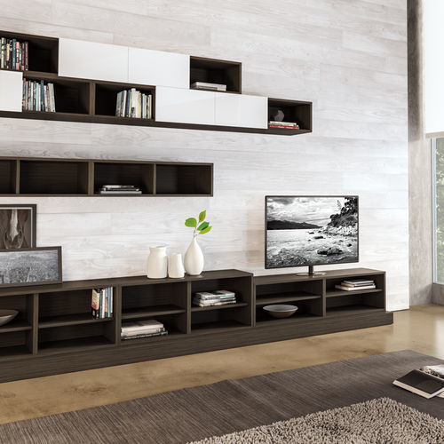 Niedriges Regal - STOW™ - KIMBALL Office - modern / Holz / Laminat