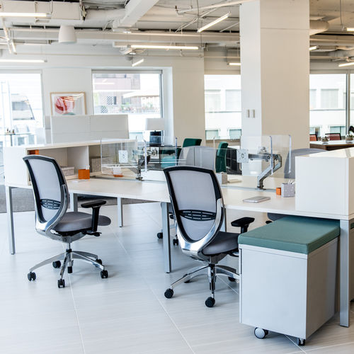 Schreibtisch für Open Space - XSEDE® - KIMBALL Office - bodenstehend / für 2 Personen / modern