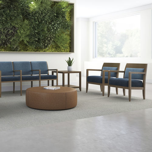 Moderner Sessel - AUSSIE™ - KIMBALL Office - Stoff / Holz / Holz