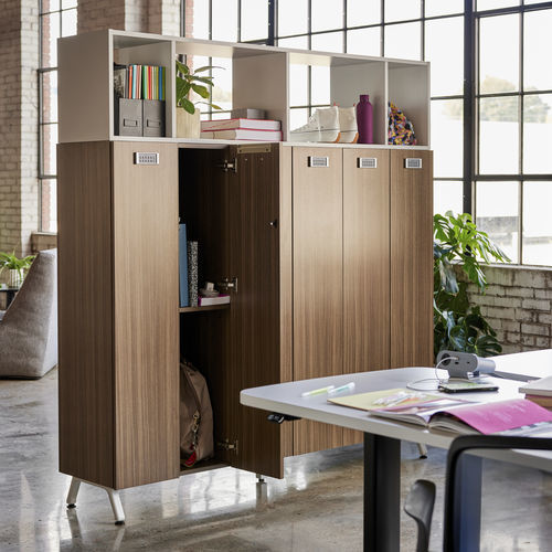 Modul-Bücherregal - EVERYSPACE™ - KIMBALL Office - modern / für Gewerbegebrauch / Holz