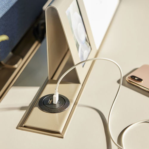 USB-Steckdose - PERKS® - KIMBALL Office - Lautsprecher / Mehrfach / Schreibtisch