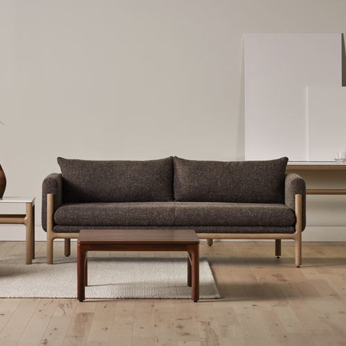 Modernes Sofa - KITHARA® - KIMBALL Office - Stoff / grau / braun