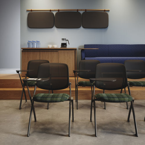 Moderner Stuhl - CHADDY® - KIMBALL Office - für den Innenraum / Stoff / Gestell aus Metall