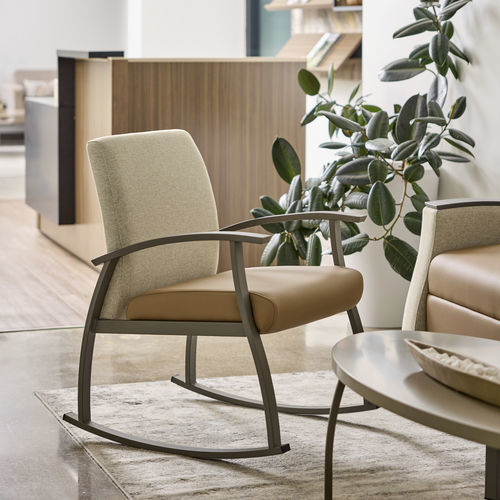 Moderner Stuhl - WELI - KIMBALL Office - für den Innenraum / Stoff / Gestell aus Metall