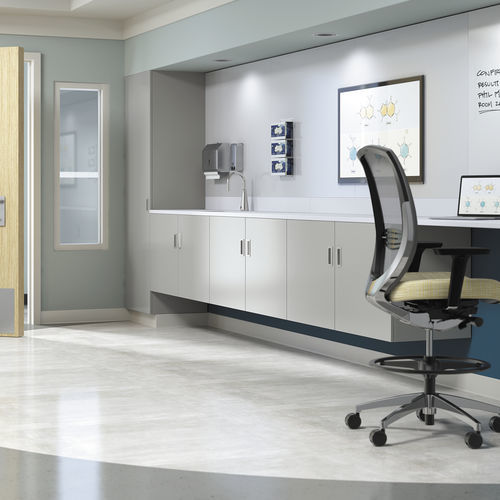 Boden-Ablagemöbel - ALTERNA® - KIMBALL Office - wandmontiert / modern / für Gewerbegebrauch