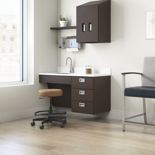 Wandmontiertes Ablagemöbel - ALTERNA® - KIMBALL Office - modern / für Gewerbegebrauch / Holz