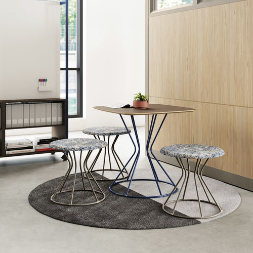 Moderner Lampentisch - JELSEN&reg; - KIMBALL Office - Corian® / Mineralwerkstoff / Metall
